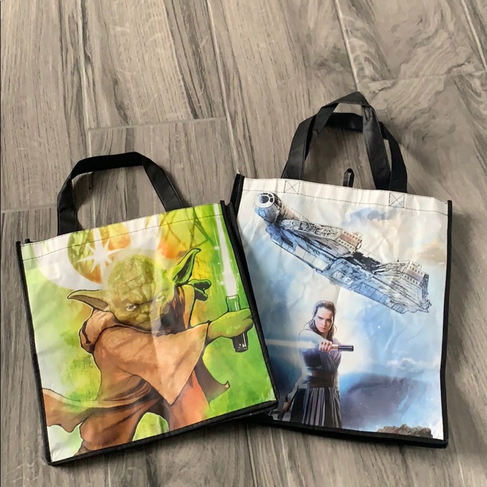 Star Wars totes reusable bag bundle